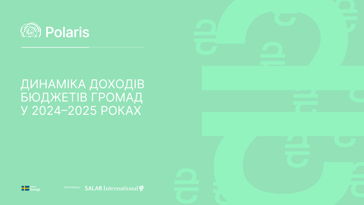 Динаміка доходів бюджетів територіальних громад у 2024–2025 роках